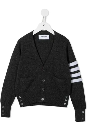 Thom Browne 4-Bar V-neck cardigan