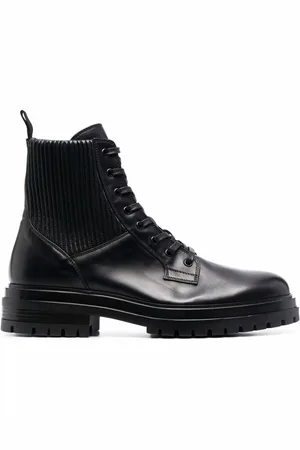 Gianvito Rossi Lace-up leather boots