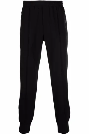 Emporio Armani Solid-colour slim-fit track pants