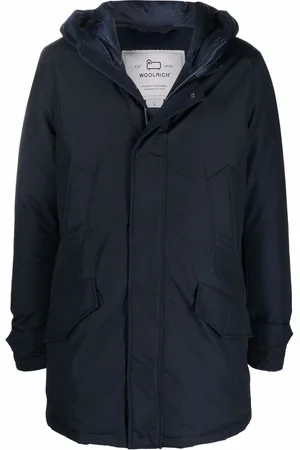 Woolrich Padded zip-up hooded coat
