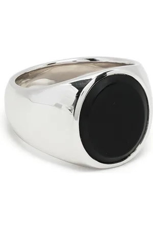 TOM WOOD Oval Onyx ring