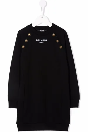 Balmain Long-sleeve knitted dress