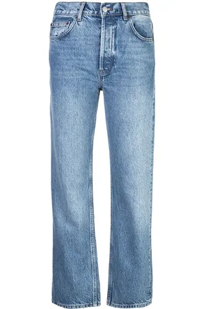 Reformation Cynthia high-rise straight jeans