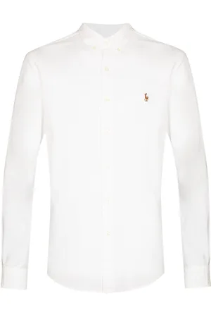 Ralph Lauren Logo-embroidered long-sleeve shirt
