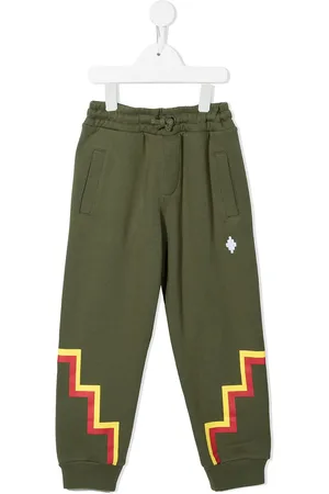 MARCELO BURLON Cross-motif track pants