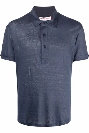 Orlebar Brown Short-sleeved linen polo shirt