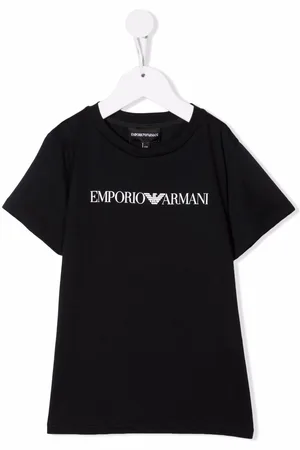 Emporio Armani Logo-print cotton T-shirt