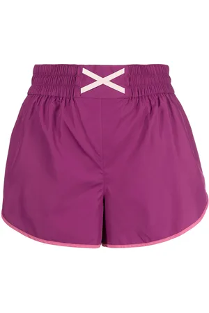 Marchesa Notte Althea high-waisted shorts