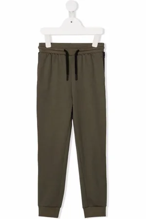 Calvin Klein Logo-tape drawstring track pants