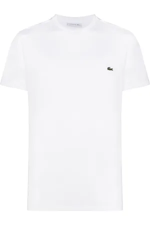 Lacoste Logo-embroidered crew-neck T-shirt