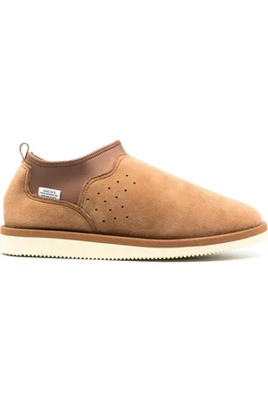 SUICOKE Ron slip-on suede shoes
