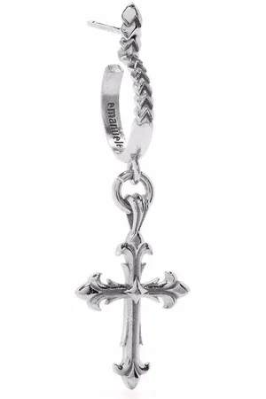 EMANUELE BICOCCHI Fleury cross charm single earring