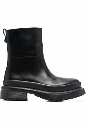 VALENTINO GARAVANI Rockstud almond-toe ankle boots