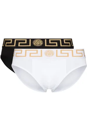 VERSACE Greca Border briefs (pack of two)