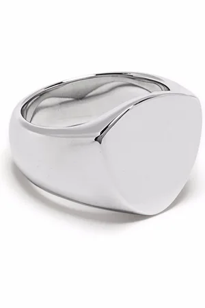 TOM WOOD Shield polished signet ring