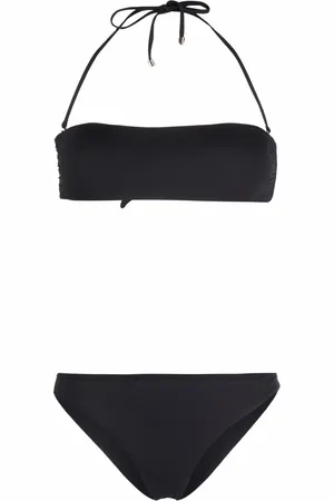 Manokhi Halterneck bandeau-style bikini set