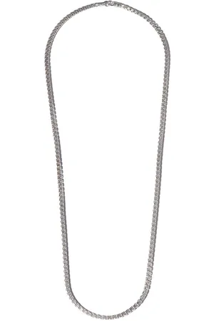 TOM WOOD Venetian M double chain necklace