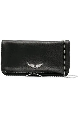 Zadig & Voltaire Studded clutch bag
