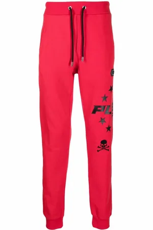 Philipp Plein Logo skull tracksuit bottoms