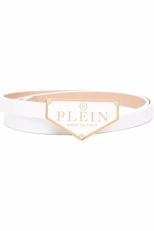 Philipp Plein Iconic Plein leather belt