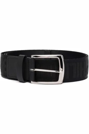 Philipp Plein Logo-print leather belt