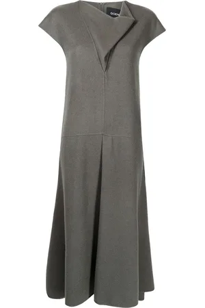 GOEN.J Cowl-neck wool-blend dress