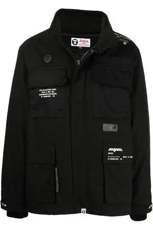 A Bathing Ape Logo-print jacket