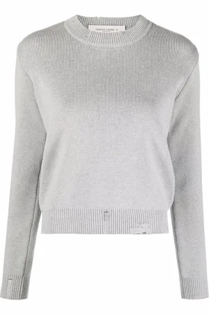 Golden Goose Distressed cotton-blend jumper