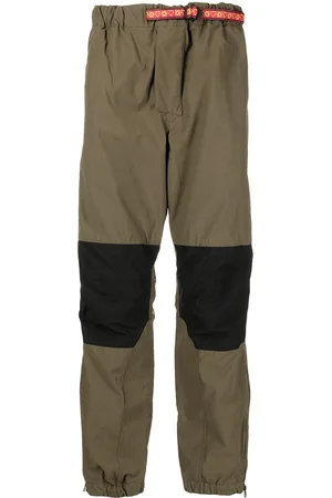 Billionaire Boys Club Panelled drawstring-waist straight-leg trousers