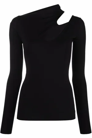 MANURI Bambina cut-out detail blouse