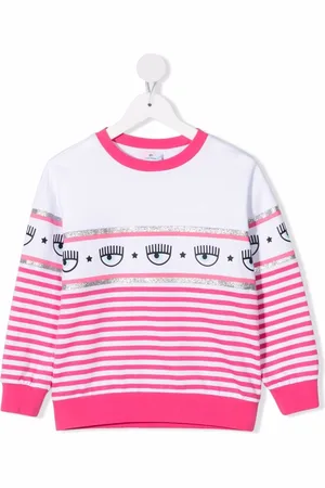 Chiara Ferragni Striped cotton sweatshirt