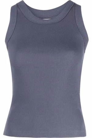 Styland Jersey ribbed knit vest