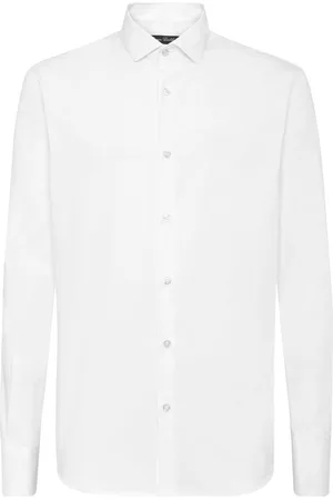 Philipp Plein Hexagon embroidery dress shirt