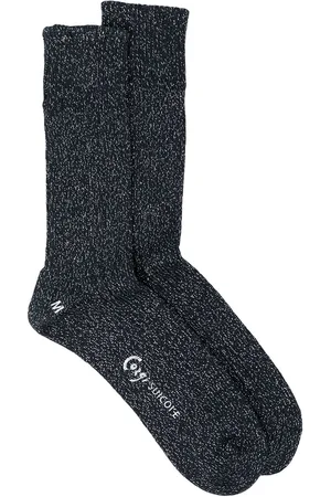 SUICOKE Logo-print ankle socks