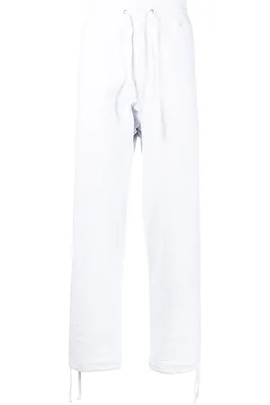 SUICOKE Drawstring-waist cotton track trousers