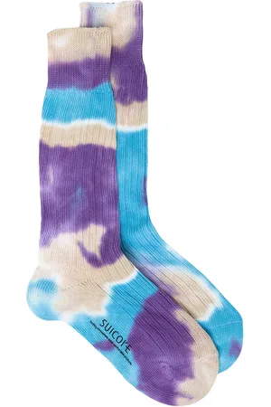 SUICOKE Tie-dye ankle socks