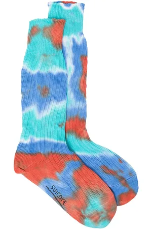 SUICOKE Tie-dye ankle socks