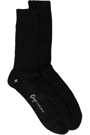 SUICOKE Logo-print ankle socks