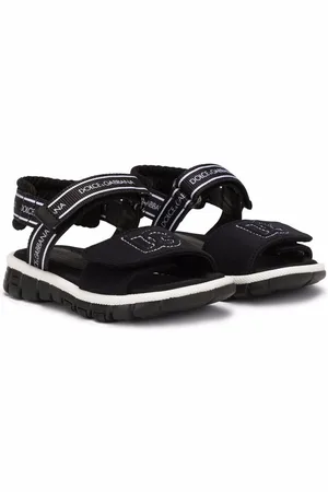 Dolce & Gabbana DG-logo touch-strap sandals