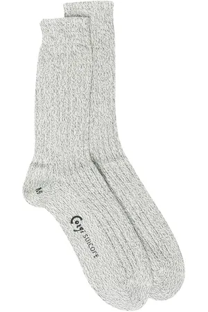 SUICOKE Logo-print ankle socks