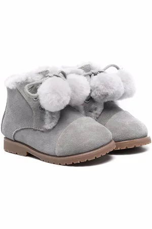 AGE OF INNOCENCE Pompom detail boots