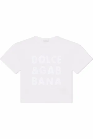 Dolce & Gabbana DG-logo openwork T-shirt
