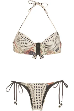 AMIR SLAMA Polka-dot print bikini