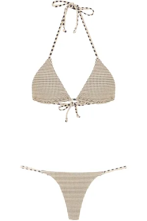 AMIR SLAMA Polka-dot print bikini