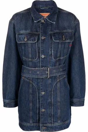 Diesel De-Flaminia belted denim jacket
