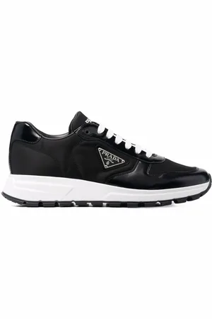 Prada Re-Nylon Triangle-logo low-top sneakers