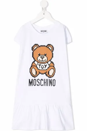 Moschino Teddy Bear logo dress