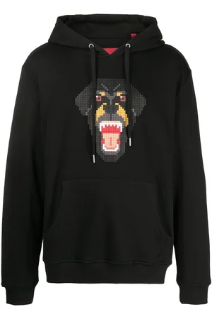 MOSTLY HEARD RARELY SEEN Rottweiler graphic-print pullover hoodie