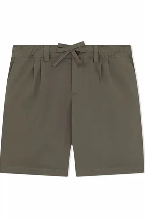 Dolce & Gabbana Drawstring-waist cotton shorts