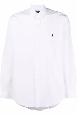 Ralph Lauren Polo Pony-embroidered long-sleeve shirt
